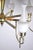 Mid-Century Brass and Opaline Glass Chandelier, 1950s For Sale - Image 10 of 15