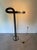 1970s Black Adjustable Tubular Floor Lamp, Italy, 1970s For Sale - Image 5 of 11