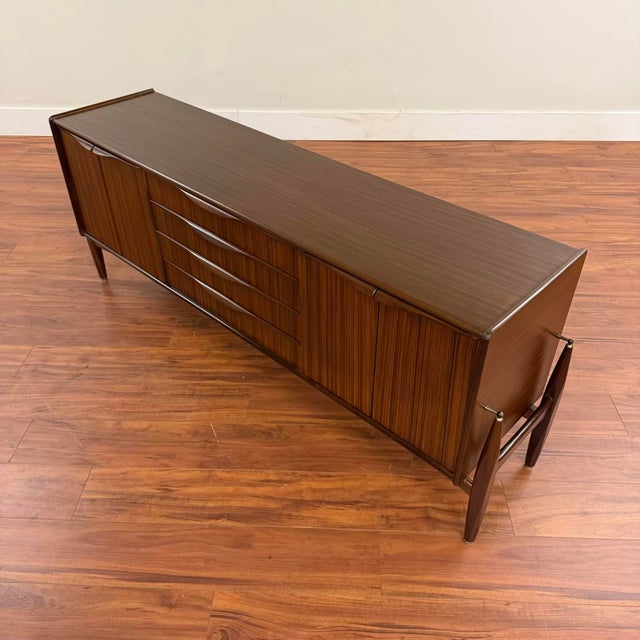 Mid 20th Century Striking Mid-Century Rocket Leg Sideboard For Sale - Image 5 of 17