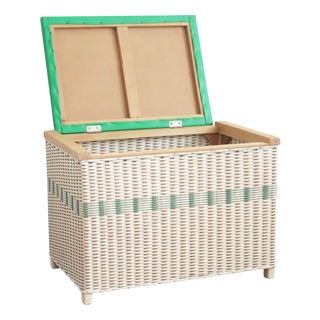 Mid-Century Modern Czechoslovakian Plastic Pedig Trunk, 1960s For Sale