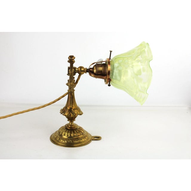 Viennese Art Nouveau Table Lamp, 1900s For Sale - Image 3 of 16