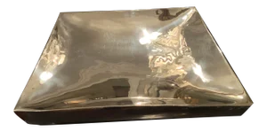 1970s Silver Plate Center Piece by Sir Terence Conran