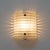 Mid-Century Modern Murano Glass Wall Sconces with Ribbed Texture, 2000, Set of 2 For Sale - Image 3 of 10