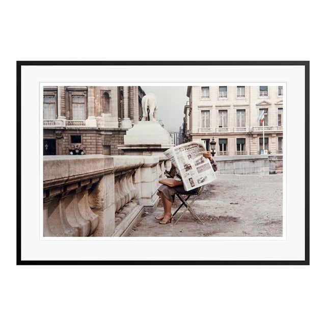 La Parisienne 1950s by Peter Cornelius Framed C-Print For Sale