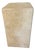 Postmodern Travertine Display Pedestal or Column Stand For Sale