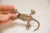 Mid 20th Century Vintage African Bronze Gold Patina Gecko For Sale - Image 5 of 6