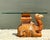 Vintage Carved Wood Camel Glass Table For Sale - Image 13 of 17