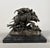 Metal Pierre Jules Mene, Wild Boar Captured by Four Dogs, 1800s, Bronze & Marble For Sale - Image 7 of 9