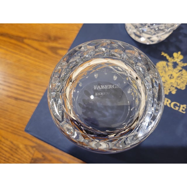 Contemporary Late 20th Century Old Fashioned d'Arcy Glasses by Faberge - Set of 4 For Sale - Image 3 of 8