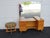 Heywood Wakefield Solid Maple Vanity Makeup Table and Swivel Stool 6615 For Sale - Image 11 of 18