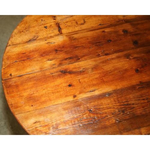 Pine Cricket Table, 19th Century For Sale - Image 5 of 15
