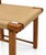 Italian Wooden Dining Chairs with Canvas Upholstery, 1970s, Set of 4 For Sale - Image 9 of 10