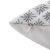 Art Deco Fabdivine Handcrafted Block Print Cushion Cover 20x20 Inch Thick Cotton White-Chingari For Sale - Image 3 of 4