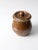 Brown Vintage Studio Pottery Jar For Sale - Image 8 of 12