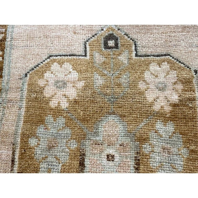 Textile 1960s Old Vintage Turkish Anatolian Area Rug 2x4 For Sale - Image 7 of 9