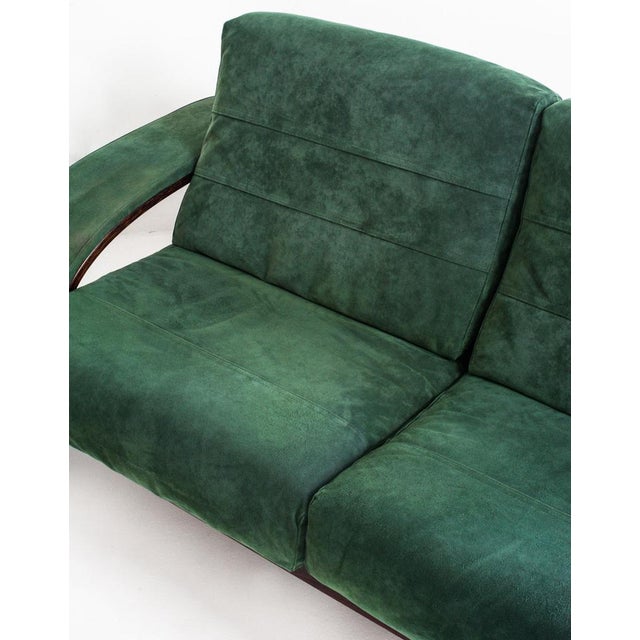 Wood Vintage Three Seater Sofa by Åke Fribytter for Nelo Möbel, Sweden, 1990s For Sale - Image 7 of 13