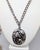 Vintage 1950s Signed Napier Silvertone Stylized Leaves Pendant Necklace For Sale - Image 11 of 12