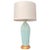 1950s Barbini Murano Seafoam Green Glass Table Lamp For Sale - Image 11 of 12