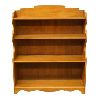 Conant Ball Solid Hard Rock Maple Colonial Style 38" Bookcase 4425-40057 For Sale