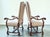 Mid 20th Century Pair of French Fruitwood Upholstered Armchairs For Sale - Image 4 of 9