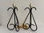 Pair of Vintage Wrought Iron Scroll Table Lamps, 20" For Sale - Image 4 of 15