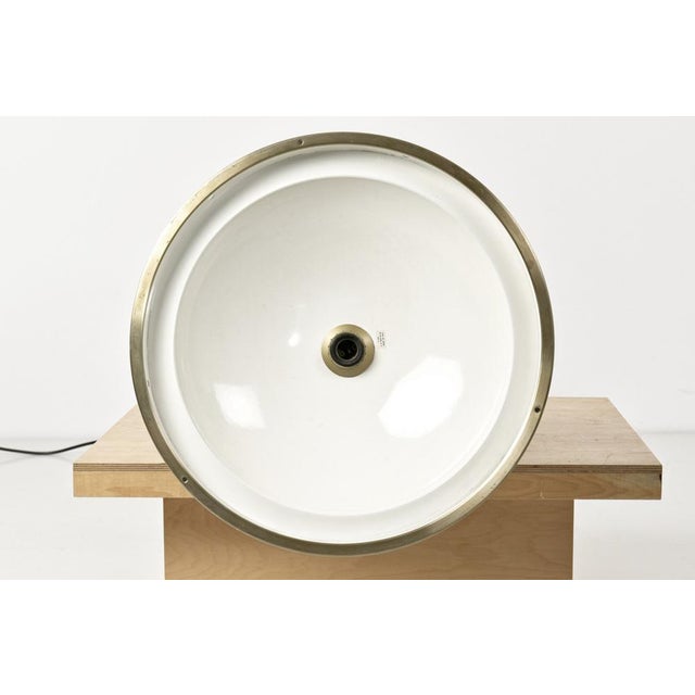 Large Italian Brass Floor Lamp from Lumi, 1968 For Sale - Image 9 of 15