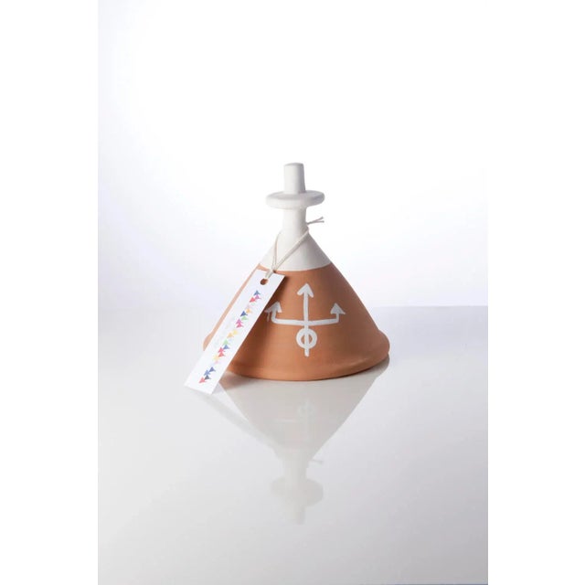 Sculpture Materials Puglia Ceramic Bells by Gianfranco Conte for Artègo, Set of 5 For Sale - Image 7 of 12