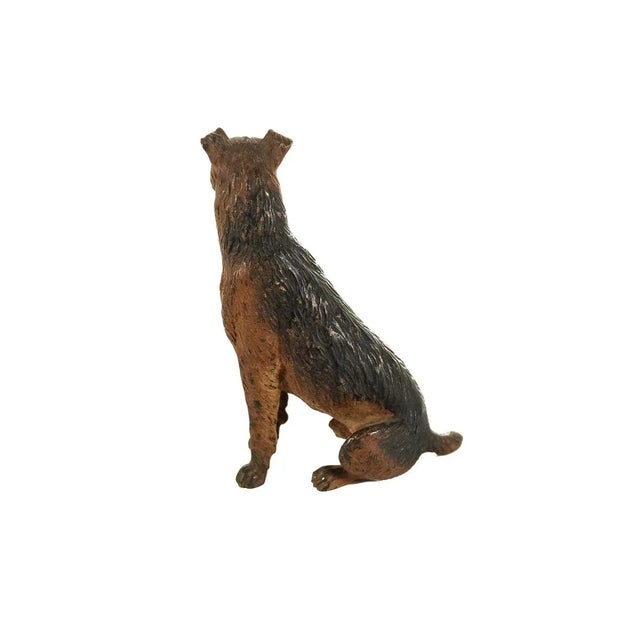 Austrian Bronze English Terrier Figurine For Sale In Los Angeles - Image 6 of 9