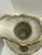 Vintage Victorian Style Ceramic Pitcher & Wash Basin Set – Courting Couple Motif, Gold Gilt For Sale In Tampa - Image 6 of 11