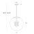 Regina Andrew Cafe Pendant Medium (Natural Brass) For Sale In Detroit - Image 6 of 6