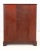 Brown George III Style Mahogany Tall Chest of Drawers For Sale - Image 8 of 8