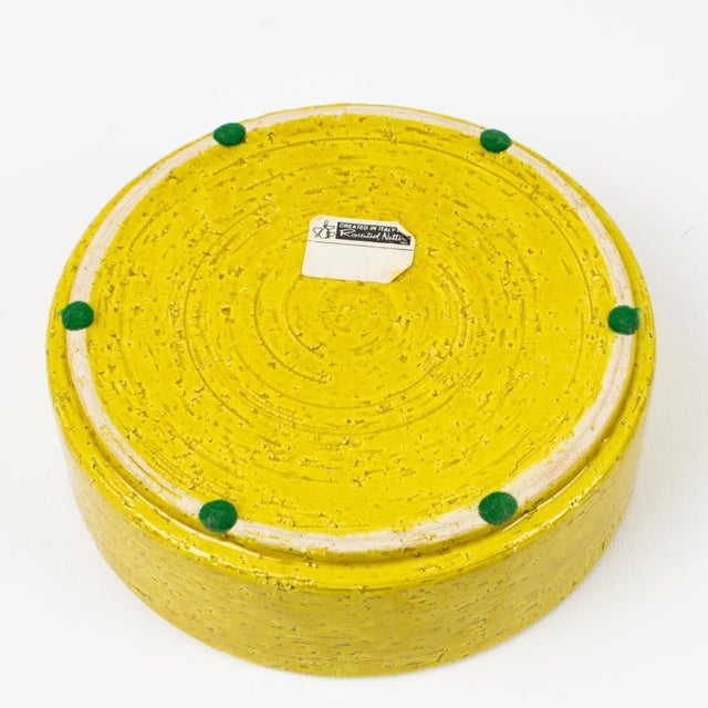 Bitossi for Rosenthal Netter Ceramic Box, Bowls Vide Poche, 3 pc, circa 1960 For Sale - Image 15 of 15