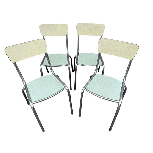 Formica Chairs, France, 1950s, Set of 4 For Sale - Image 18 of 18