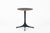 Early 21st Century Mid Century George Nelson Pedestal Side Table for Herman Miller Black Laminate For Sale - Image 5 of 12