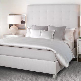 Tagami Full/Queen Cotton Duvet Cover, Oyster For Sale