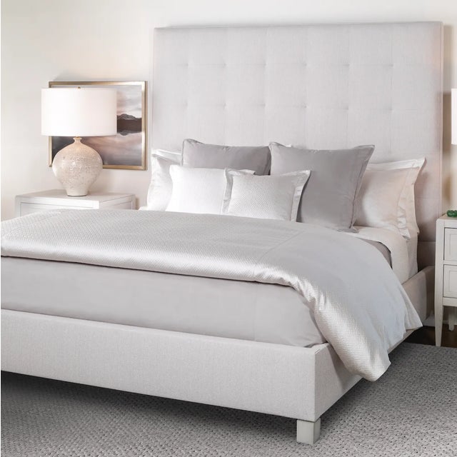 Tagami Full/Queen Cotton Duvet Cover, Oyster For Sale