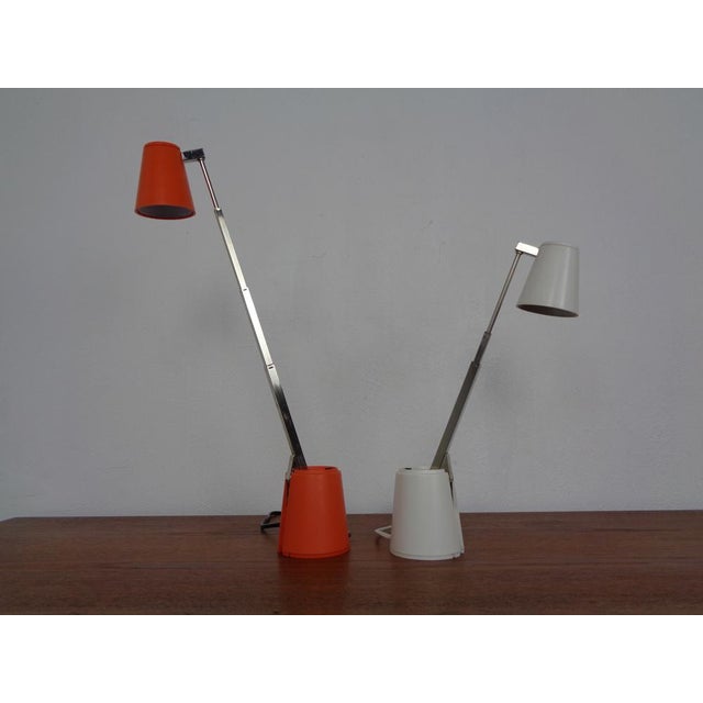 Metal Adjustable Lampette Desk Lamps, Germany, 1960s, Set of 2 For Sale - Image 7 of 18