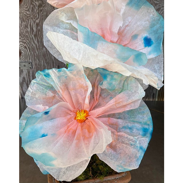 Contemporary Hand Rolled Paper Flowers For Sale In West Palm - Image 6 of 6
