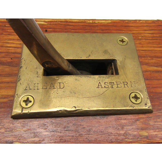 Late 19th Century Authentic Antique A. Robinson Ship Engine Order Telegraph – 19th C For Sale - Image 5 of 7