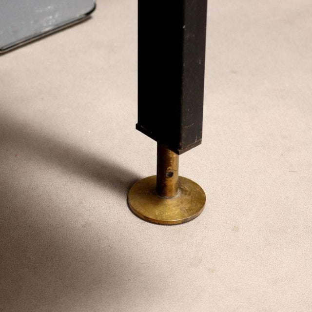 Brown Floor-to-Ceiling Bookcase, 1950s-1960s For Sale - Image 8 of 11