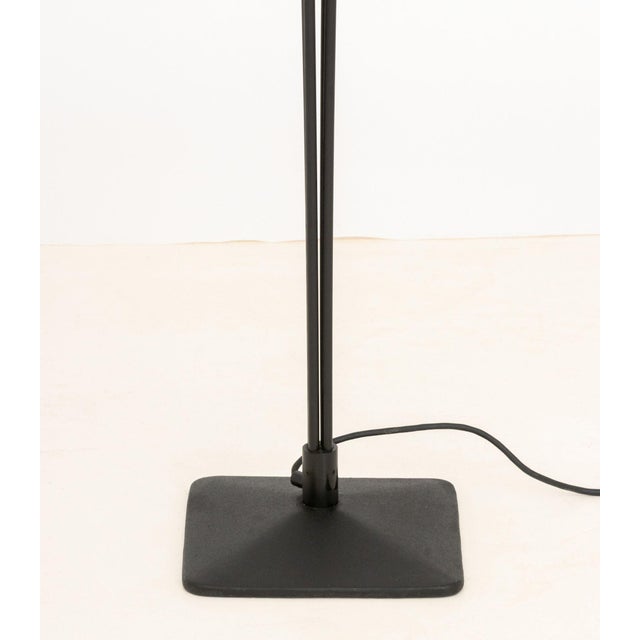 Koch & Lowy Koch and Lowy Black Patinated Steel Halogen Floor Lamp For Sale - Image 4 of 7