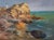 Oil Painting Seashore With a Boat Yuriy Suprunchuk For Sale