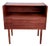 Danish Bedside Table in Teak Veneer, 1960s For Sale