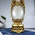 Glass Vintage Gilt Glass Snuff Bottle With Monkey Motif and Stand For Sale - Image 7 of 9