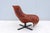 Antonio Citterio for B&b Italia Patinated Cognac Leather Mart Swivel Armchair For Sale - Image 10 of 18