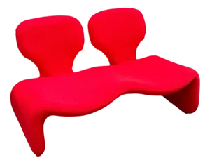 Djinn 2 Seat Sofa by Olivier Mourgue for Airborne, 1960s