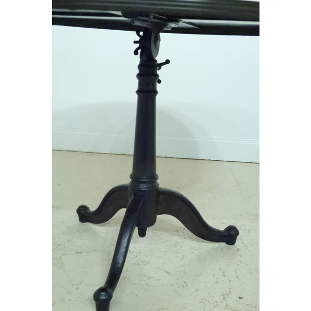 Restoration Hardware French Tilt Top Industrial Table Chairish