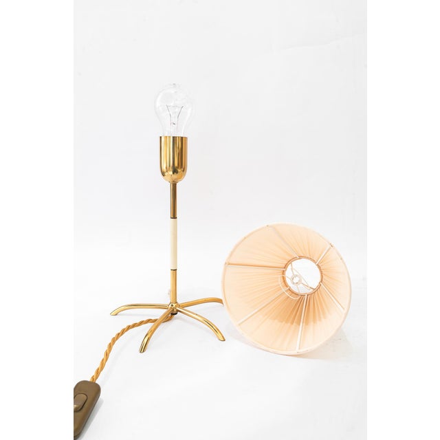 Table Lamp with Fabric Shade by Rupert Nikoll, Vienna, Austria, 1950s For Sale - Image 10 of 18