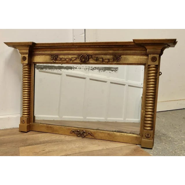Regency Style Gilt Mirror For Sale - Image 6 of 6