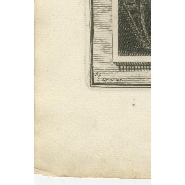 Pieter Mortier, David Sees Bathsheba and Nathan Rebukes David, 1700, Engraving For Sale - Image 9 of 12